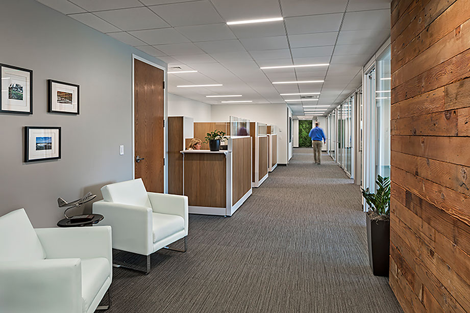 Penwood hallway Tecton