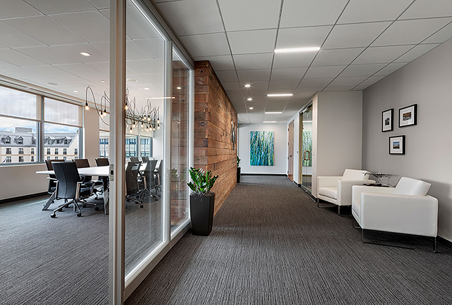 Penwood hallway Tecton